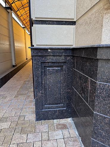 Фасадные гранитные плитки: Новый, Размер: 600 × 1200 мм, Серый, Установка, Гарантия, Бесплатный выезд — 48