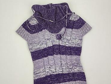 sweter z pomponami: Sukienka damska, rozmiar S — 1