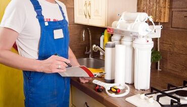 Фильтры для питьевой воды: Фильтр для питьевой воды, Кол-во ступеней очистки: 7, Бесплатная установка, Объем бака: 10 литров, Тип очистки: Система обратного осмоса, Бренд: Clean water — 5