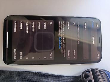 bos keys: IPhone X, 64 GB, Space Gray, Simsiz şarj — 7