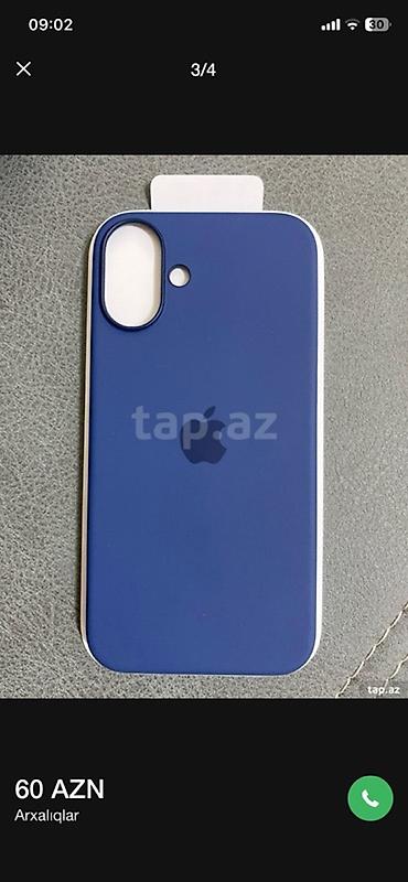 sirvan telefon: Məhsul: iPhone üçün arxa qapaq (case) Hər biri orginal Iphone 16 plus — 2