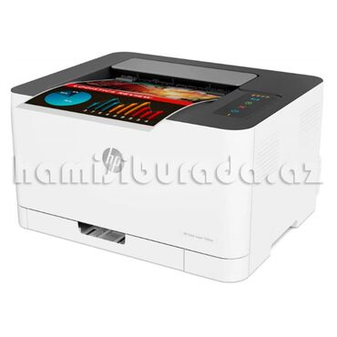 hp printer qiymetler: Rəngli lazer printeri HP Color Laser 150nw 4ZB95A Brend:HP "HP Color