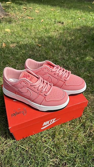 кеды найк: Кроссовки, 37, Nike, Новый, цвет - Розовый — 1
