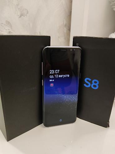 samsunq 12: Samsung Galaxy S8, 64 GB, rəng - Mavi — 1