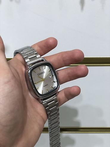 Qol saatları və aksesuarlar: CASIO kvars qol saatı - Korpus: parlaq metal korpus, yumru künclü — 1