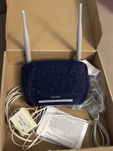 Modemlər və şəbəkə avadanlıqları: 2 antinalı modem Tp linq sürətli