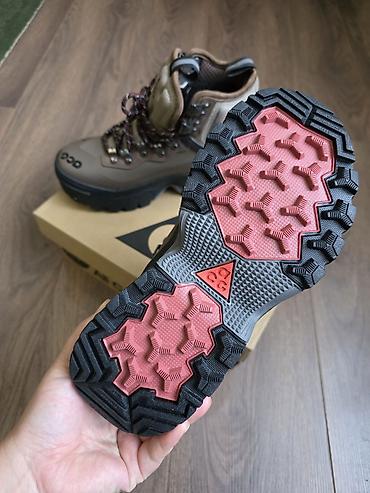 муж сапоги: Ботинки, 37.5, Nike, Новый, цвет - Коричневый, Бесплатная доставка — 5