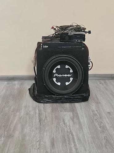 Avtomobil üçün tam audio sistemi dəsti - Subwoofer: Pioneer (Champion