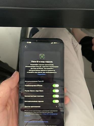 Apple iPhone: IPhone 13 Pro Max графитовый цвет - Экран 6.1", OLED Super Retina — 7