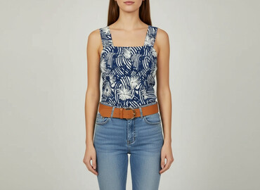 stradivarius top bez ramiączek: Stefanel, Топ жіночий, розмір M