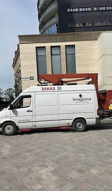 daf cf: Автовышка, Mercedes-Benz, 2004 г., 14 м — 1