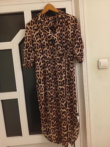 ev ayaqqabisi: Leopard printli qadın donu - Naxış: Qara-qəhvəyi leopard print - — 1