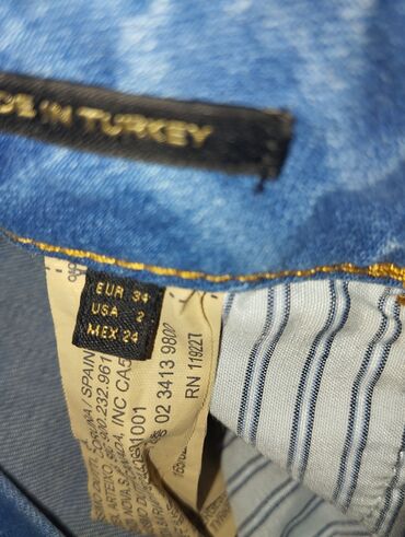 Толстовки, худи: Джинсы, Massimo Dutti, S (EU 36), цвет - Синий