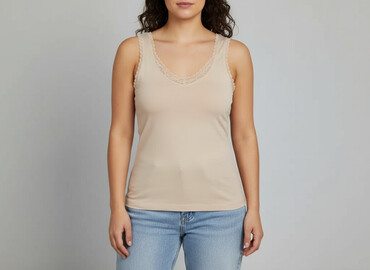 koszulka na ramiączkach plus size: Inextenso, Women`s top, size XL