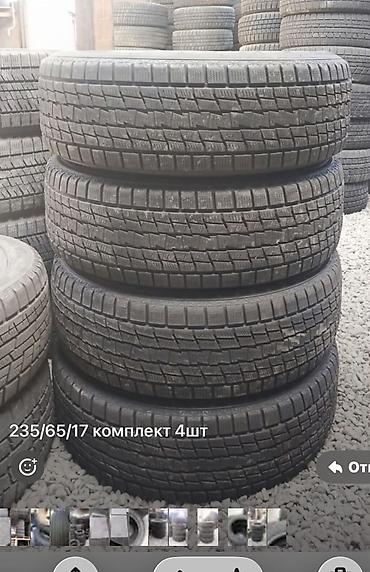 Шиналар: Шиналар 235 / 65 / R 17, Кыш, Колдонулган, Комплект, Жол тандабастар (АТ/МТ), Жапония, GoodYear — 3