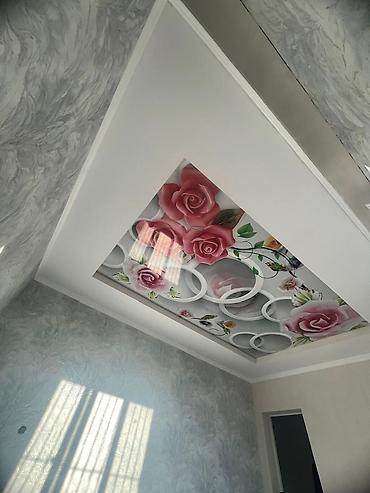 Натяжной потолок: Натяжной потолок Глянцевое, Матовое, 3D потолки Гарантия, Бесплатная консультация, Бесплатный замер — 7