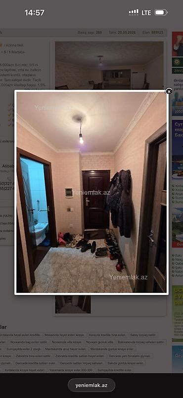 Mənzil kirayələyirəm: 3 otaqlı, 70 kv. m -da lalafo.az — 1 Mənzil kirayələyirəm: 3 otaqlı, 70 kv. m — 1