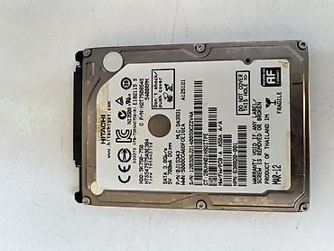 Hitachi 2.5" laptop HDD – 500GB, SATA 3.0Gb/s - Model: Hitachi