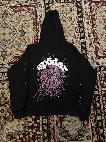 продаю спортивные костюмы: Spider pink hoodie - на рост 170-175 идеально сядут - Цвет: чёрный -