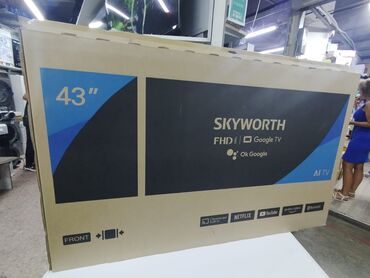 yasin 43 smart tv: Срочная акция Телевизор skyworth android 43ste6600 обладает