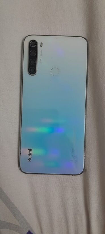 xiaomi redmi note 14 pro qiymeti: Xiaomi Redmi Note 8, 64 ГБ, цвет - Голубой, 
 Гарантия, Отпечаток пальца, Две SIM карты