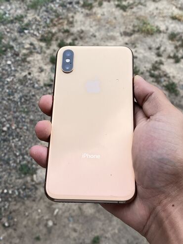 мобильные телефоны кнопочный: IPhone Xs, Колдонулган, 256 ГБ, Matte Gold, 100 %