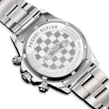 Ručni satovi: PAGANI DESIGN PD-1676 -40mm- Bela -Rolex Daytona Paul Newman Potpuno — 14