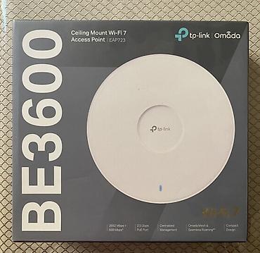 TP-Link Omada BE3600 Tavan Tipi Wi‑Fi 7 Access Point (EAP723) -