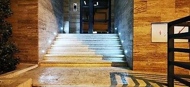 rustik lusteri: Lampe za stepenište cokle oko kuće stubove. Vodootporne lampe ugradne — 8