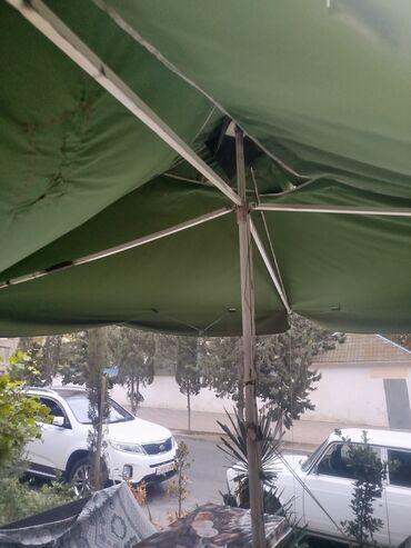 hasar ustu jaluz: Böyük ölçülü açıq hava çətiri (terrasa/gözləmə zonasına uyğun) -