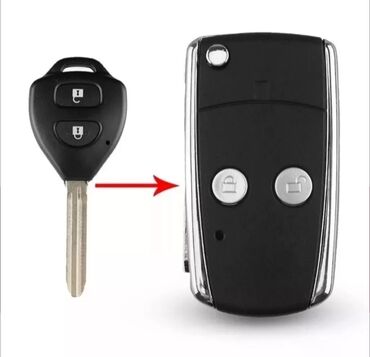 выкидной ключ со встроенной сигнализацией: Продаю корпус выкидного ключа от тойота, новый, подойдет на машины, у
