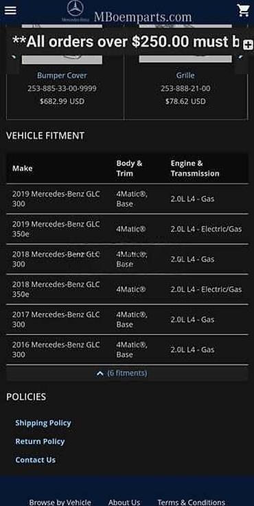 3d zrenjanin: PREDNJI SPOJLER W253 ZA MERCEDES BENZ GLC KLASA | mercedes w253 — 5