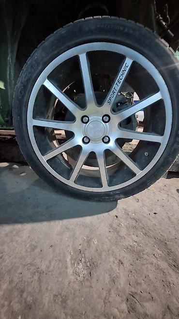 Колеса в сборе 205 / 45 / R 17, Лето, Б/у, Комплект, Легковые, Литые, отверстий - 5