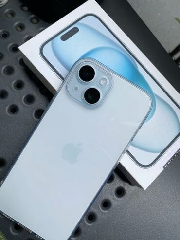 сборка компьютера цена: IPhone 15, Б/у, 128 ГБ, Sierra Blue, Защитное стекло, Чехол, Кабель, 77 %