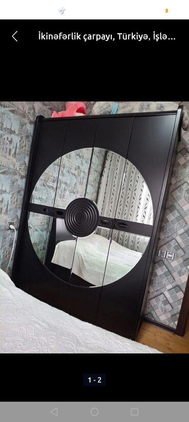 Digər mebel: Təknəfərlik çarpayı, Dolab, Türkiyə