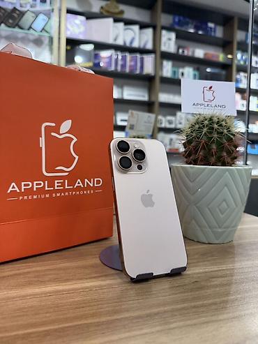IPhone 16 Pro, 128 GB, Desert Titanium, Zəmanət