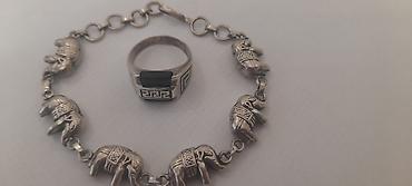 Серебряные наборы украшений: Набор украшений, Проба 925, Женские, Б/у — 12