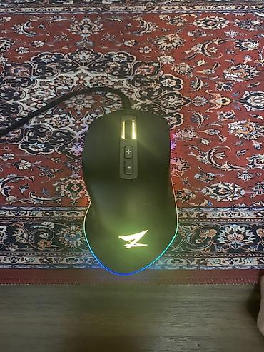 rm 30 sınaq pdf: RGB işıqlı oyun siçanı “Blackops” - Korpusu mat qara, sağ əlin — 4