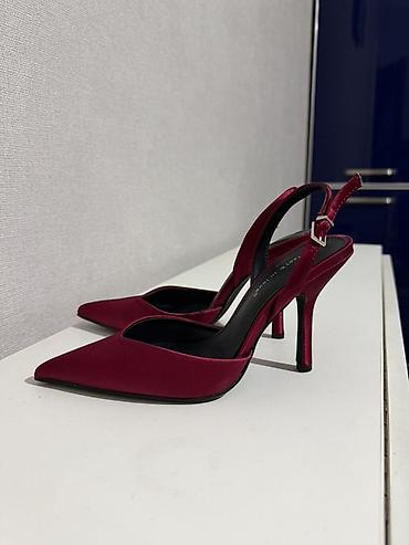 Tuflilər: Qadınlar üçün zərif stilettolar - Model: Slingback (açıq daban — 3