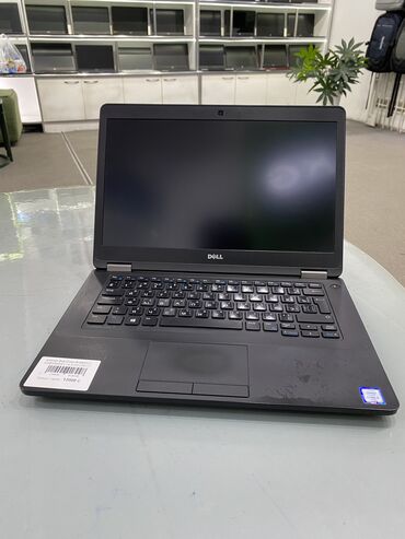 laptop kg: Ультрабук, Dell, 8 ГБ ОЗУ, Intel Core i5, 14.3 ", Б/у, Для несложных задач, память SSD