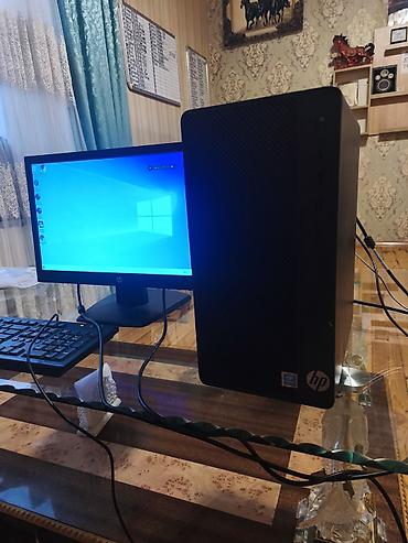 Masaüstü kompüterlər və iş stansiyaları: HP stolüstü kompüter dəsti Təcili Satiram Giymətdə Tazilasarig — 2
