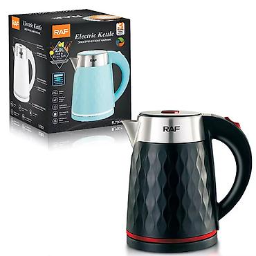 xrom caydan: №: 4737 Məhsulun adı: Elektrik çaydan RAF 7931 Black Brend: RAF — 3