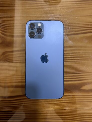 Apple iPhone: IPhone 12 Pro, 128 GB, Blue Titanium, Zəmanət, Face ID