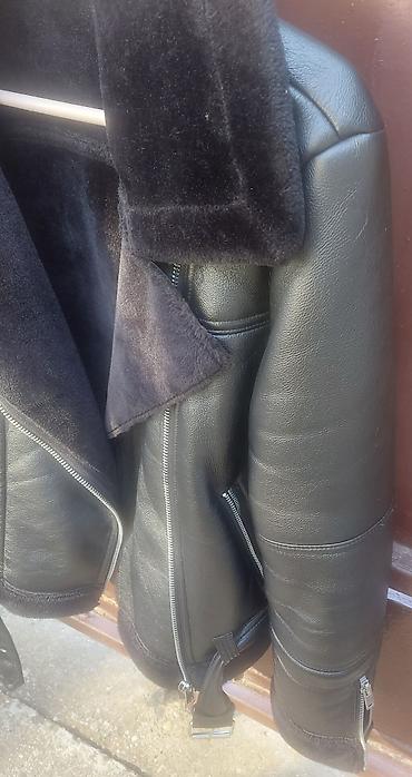 Bombers: Ženska pilotska jakna od prirodne kože sa krznom - Materijal: spolja at lalafo.rs — 3 Bombers: Ženska pilotska jakna od prirodne kože sa krznom - Materijal: spolja — 3