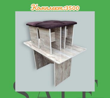 Кухонные столы и стулья: Кухонный стол и стул, Новый, Платная доставка, Самовывоз — 4