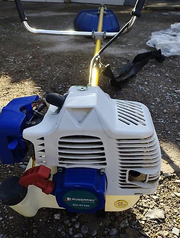 Триммеры, мотокосы: Компрессор автомобильный 12 В + бензиновый триммер (мотокоса)набор — 3