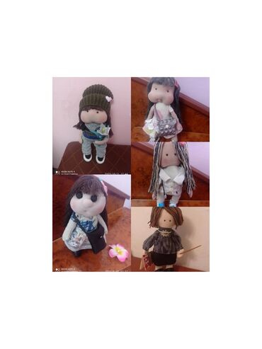 Игрушки: Продаю интерьерных кукол ручной работы. Головы, ручки и ножки у кукол — 7