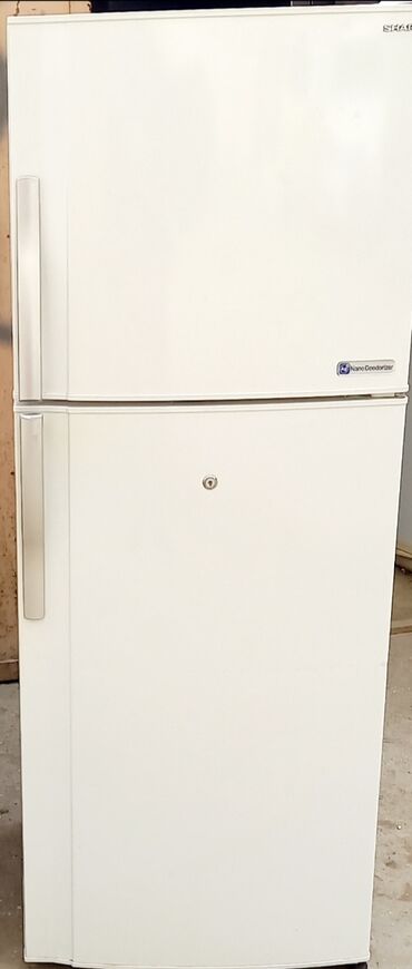 soyuducu islemis: Б/у Side-By-Side (двухдверный) Sharp Холодильник цвет - Белый