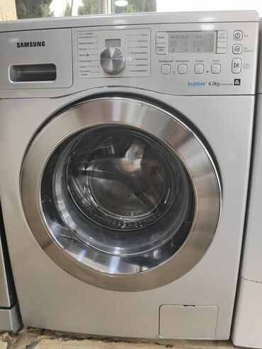 ustol üstü qaz: Paltaryuyan maşın Samsung, 6 kq, İşlənmiş, Avtomat, Qurutma var, Kredit yoxdur, Ünvandan götürmə