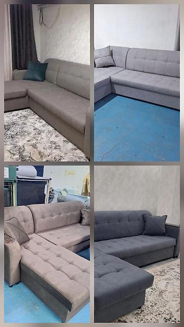 Угловые диваны: Угловой диван, C подушками — 10